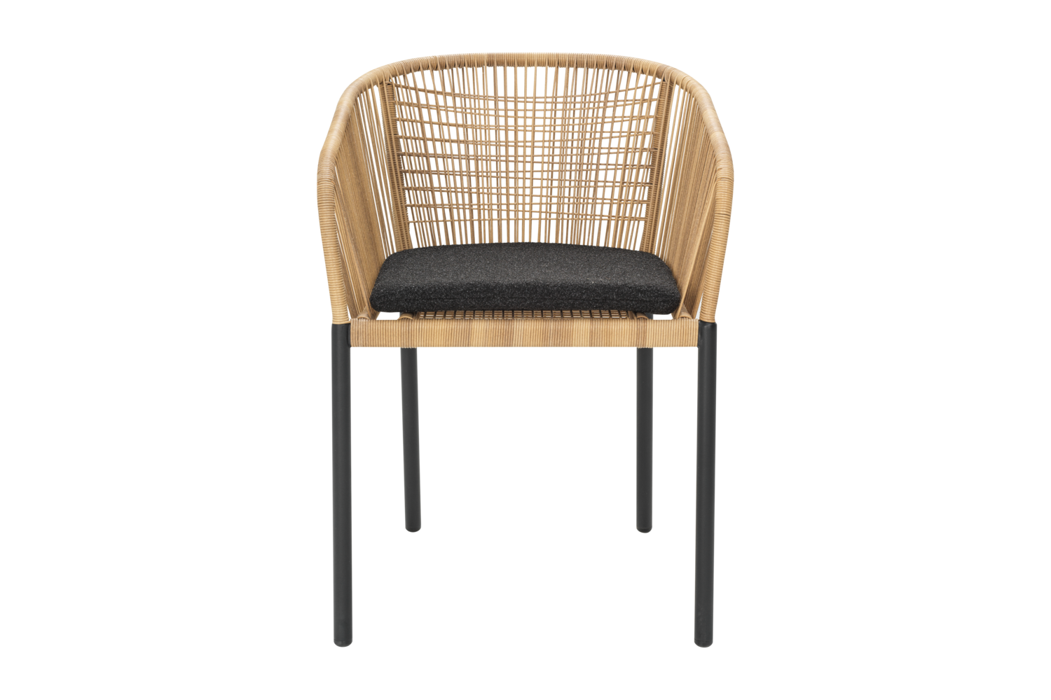 Delta armchair Black/Teddy Black