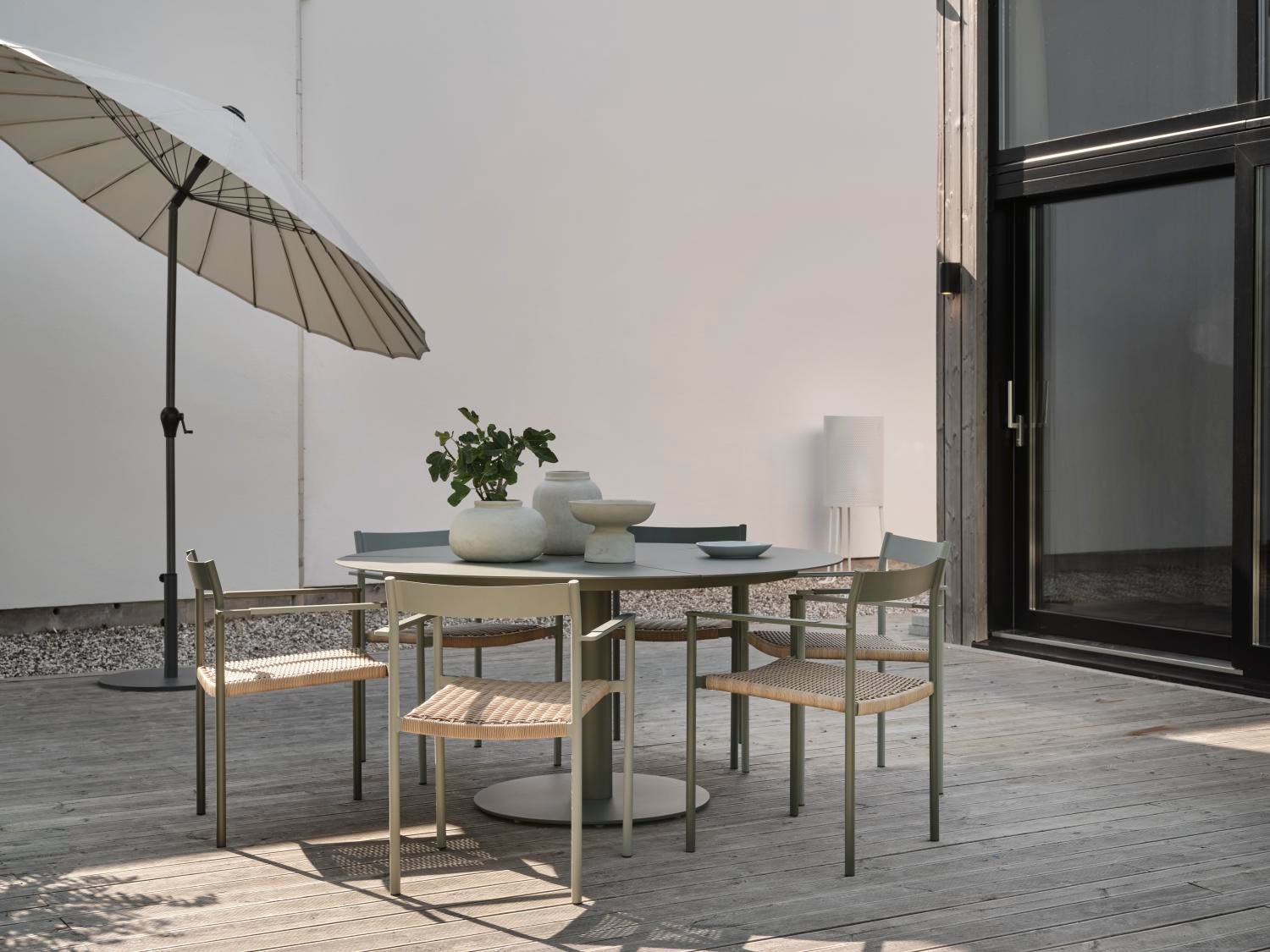 DK dining chair Nordic Green/Natur