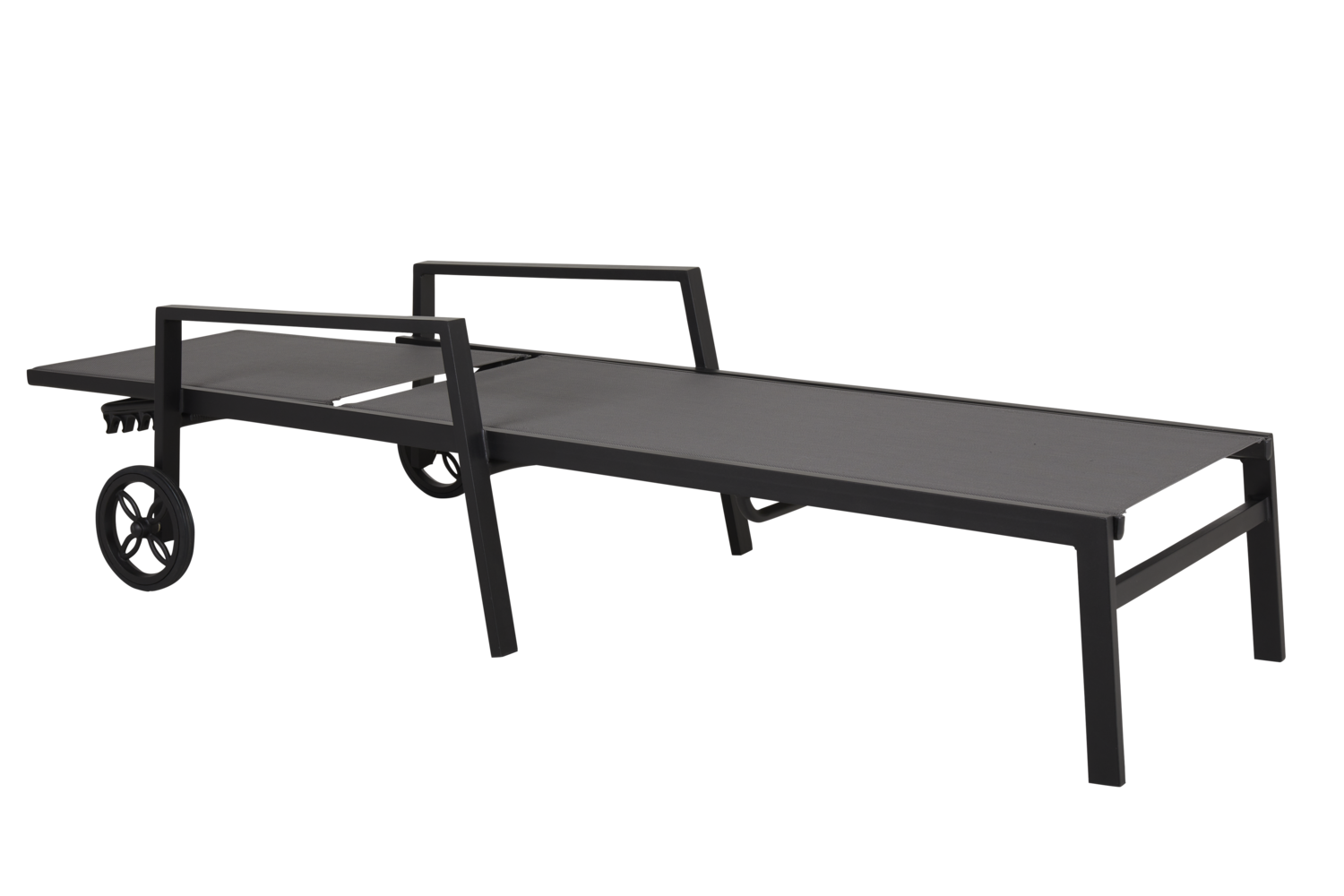 Leone lounger Black/grey