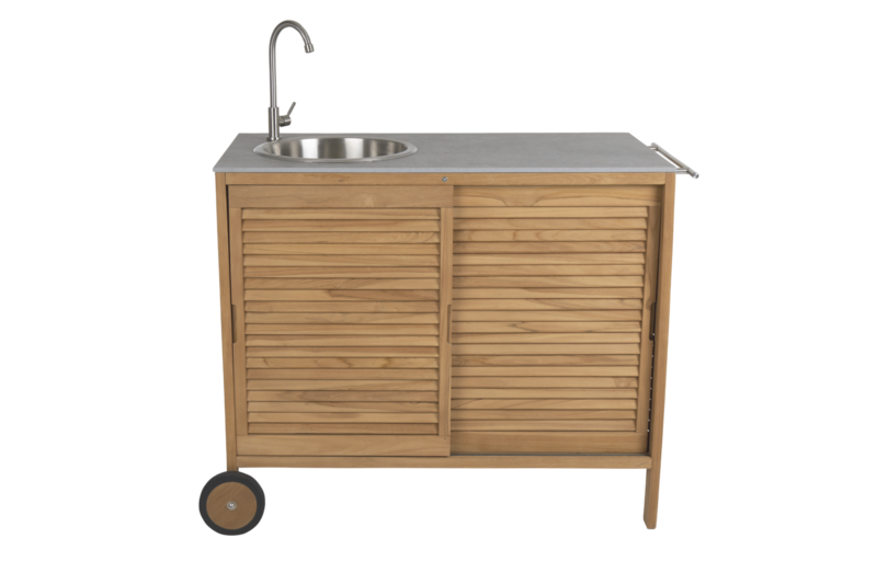 Figalia outdoor Kitchen Natural colored/grey