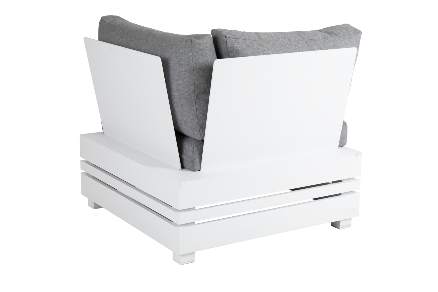 Ambon corner White/Pearl grey