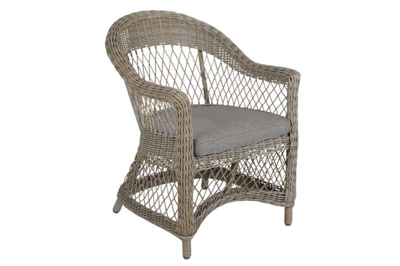 Kamomill armchair Beige/beige