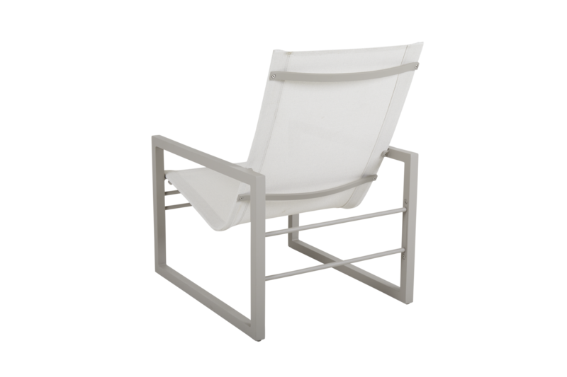 Vevi armchair Khaki/Off-white