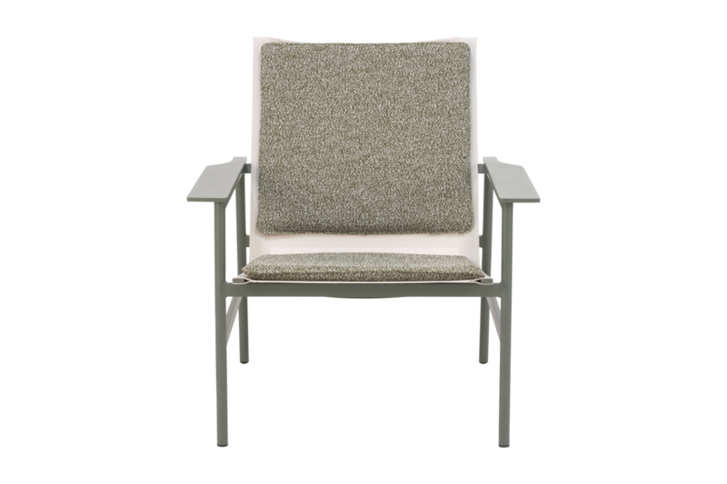 Soro lounge chair Nordic Green/Teddy Verde