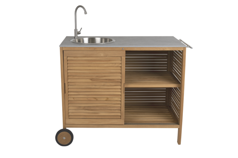 Figalia outdoor Kitchen Natural colored/grey