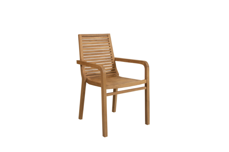 Volos armchair Natural color