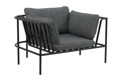 Collier armchair Black/Teddy Ant