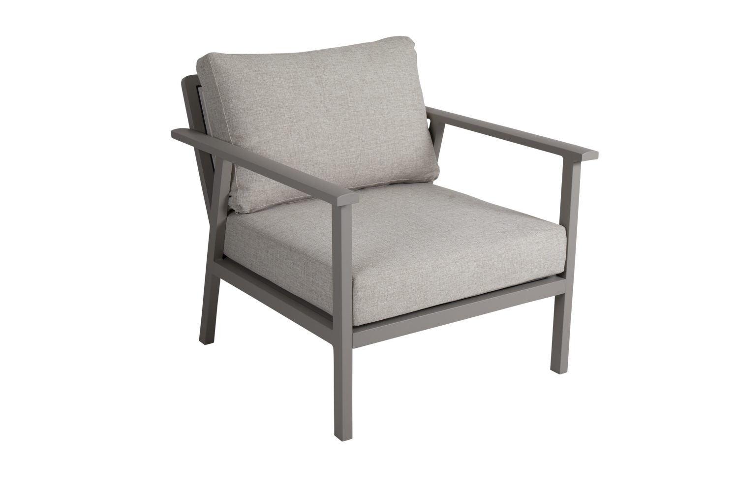 Samvaro Low armchair Khaki/Sand