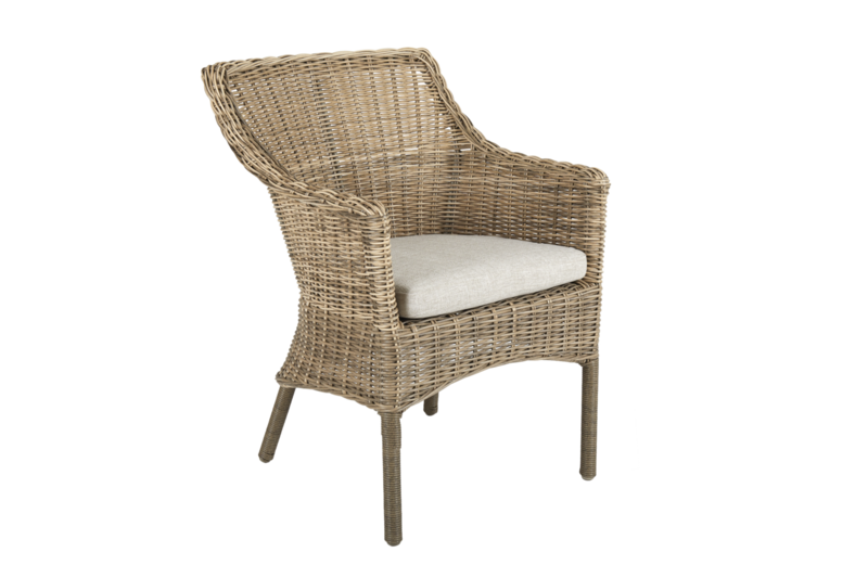 Lenora armchair Rustic/Sand