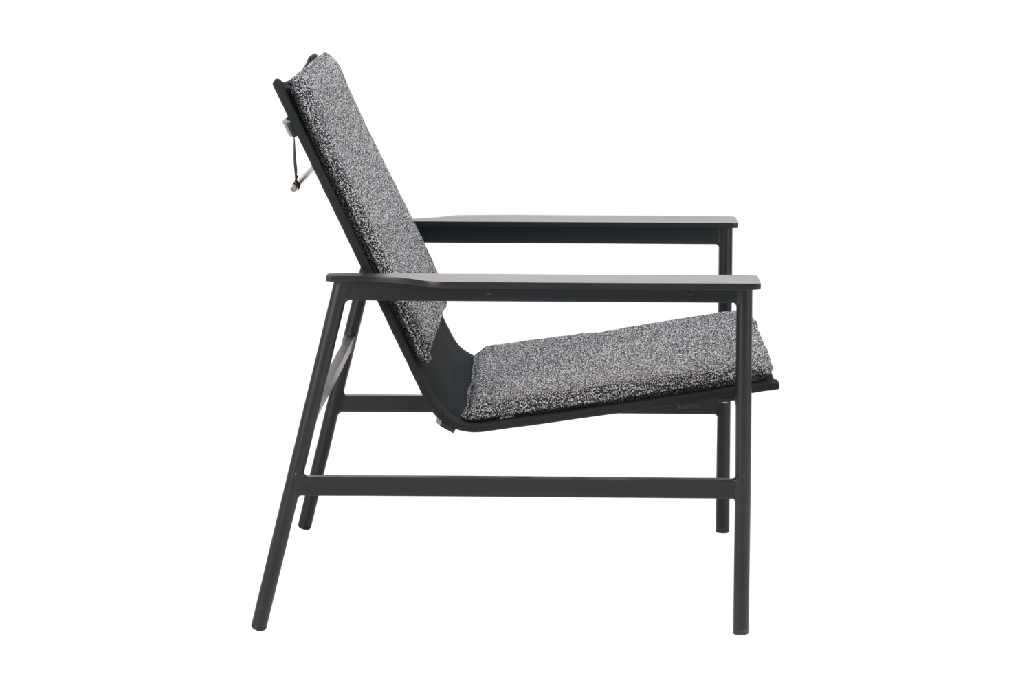 Soro lounge chair Black/Teddy Ant