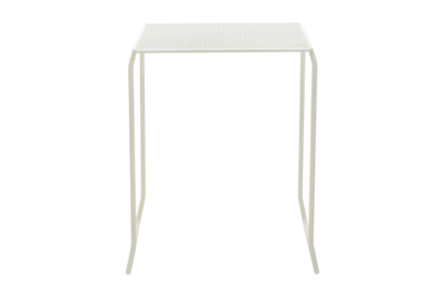 Haru café table Pearl white