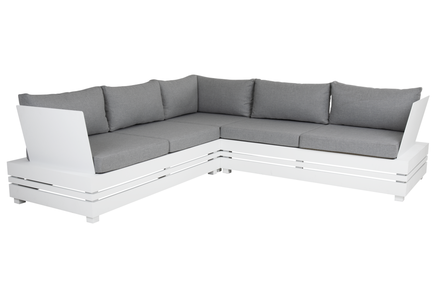 Ambon corner White/Pearl grey