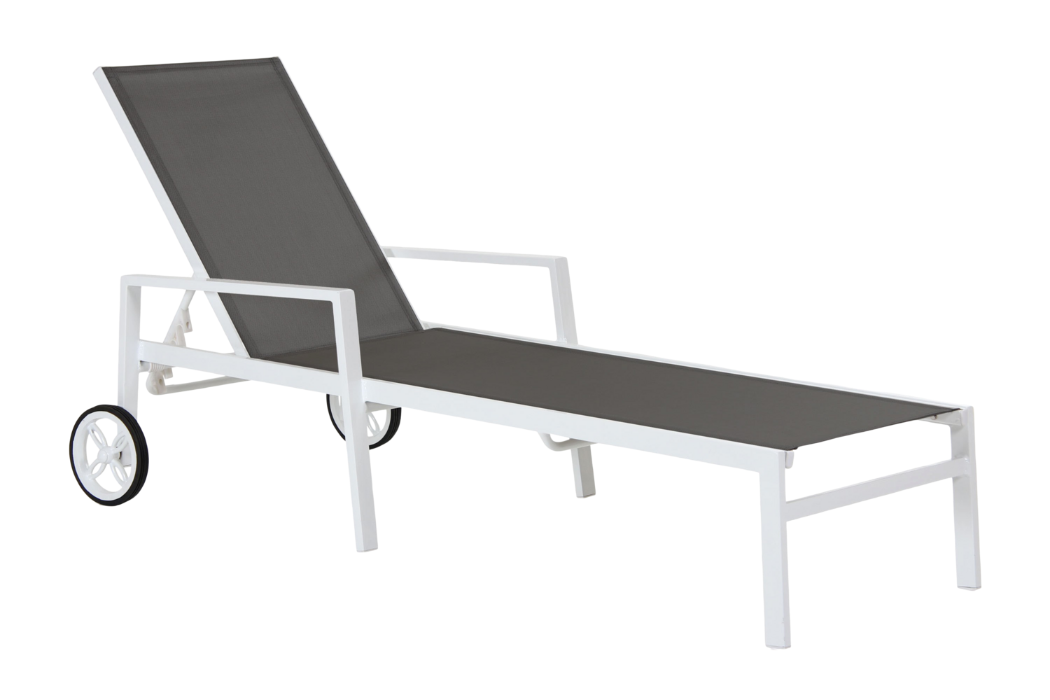 Leone lounger White/Grey