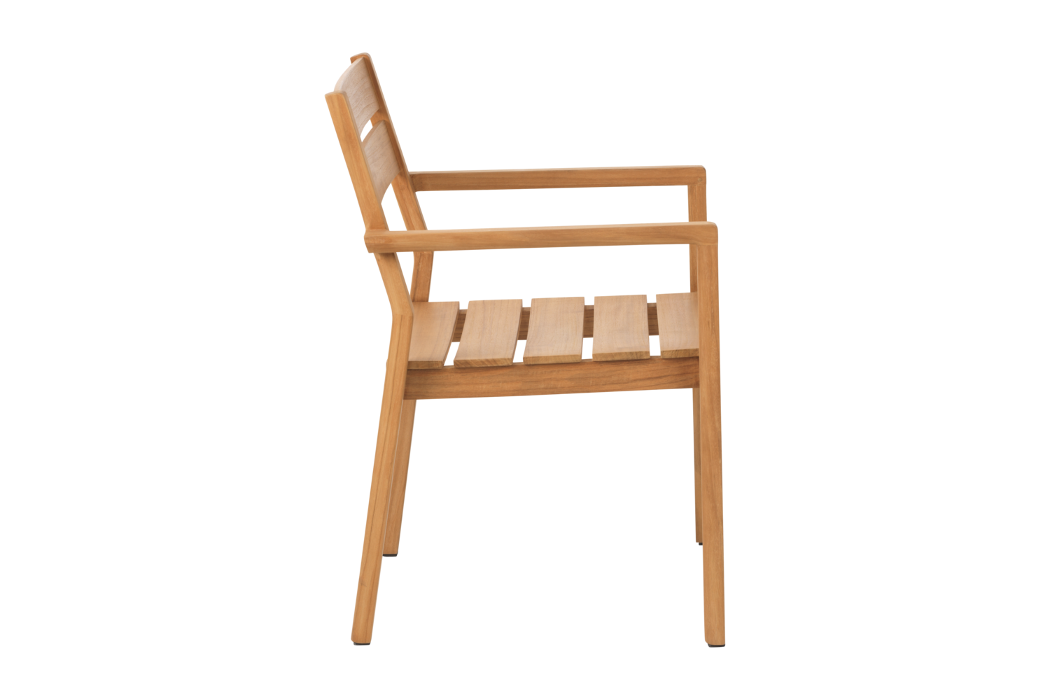 Delia Teak armchair Natural color