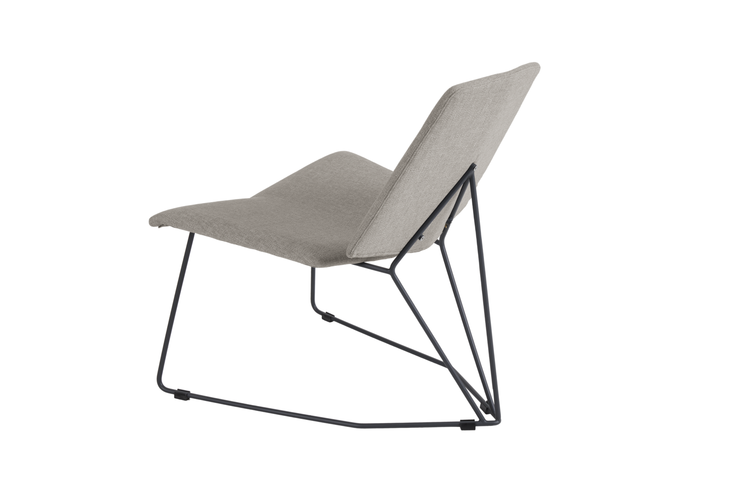 Pollux armchair Anthracite/Sand