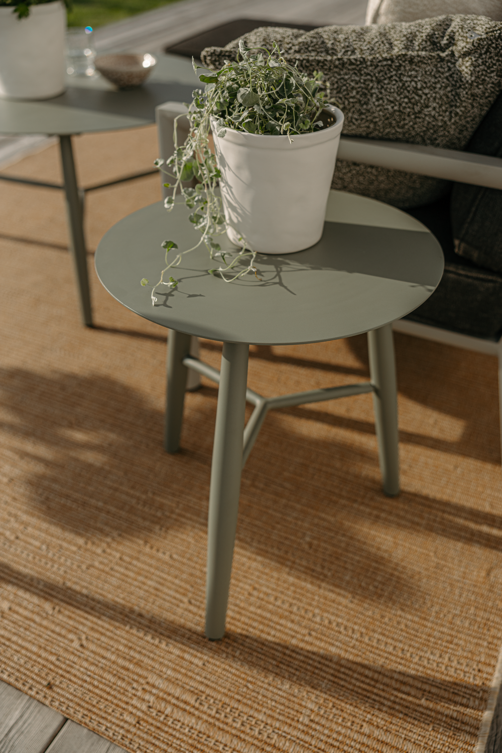 Vannes side table Dusty Green