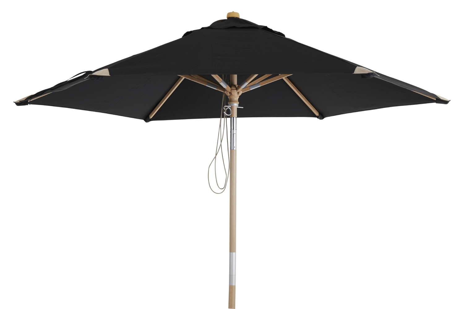 Trieste parasol Natural colored/black