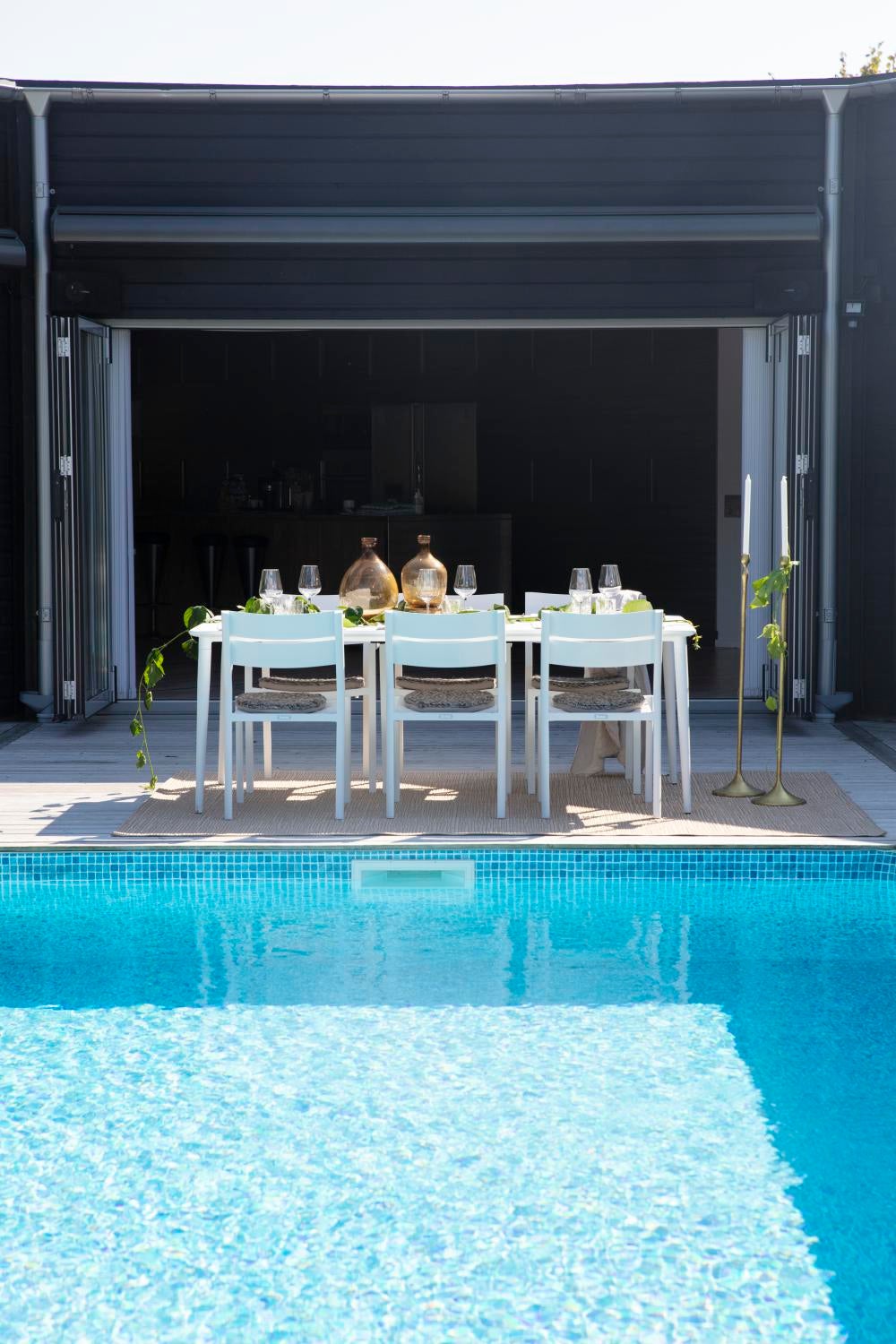 Delia dining chair White