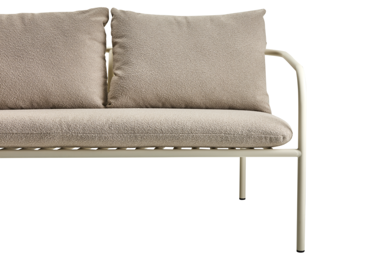 Bendt 2-seater sofa Pearl White/Teddy Beige