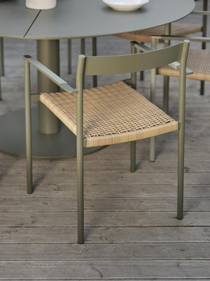 DK dining chair Nordic Green/Natur