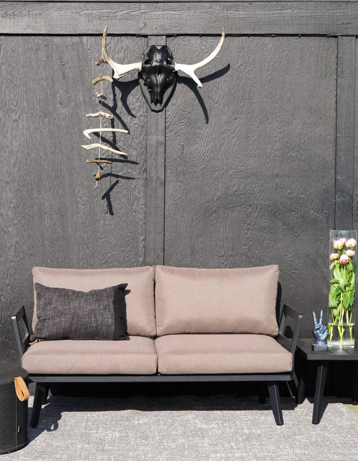 Villac seat part White/Bistro brown