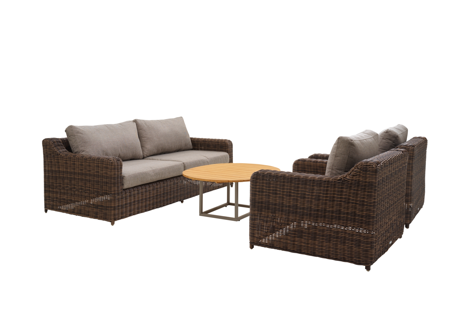 Olive coffee table Khaki/Bamboo