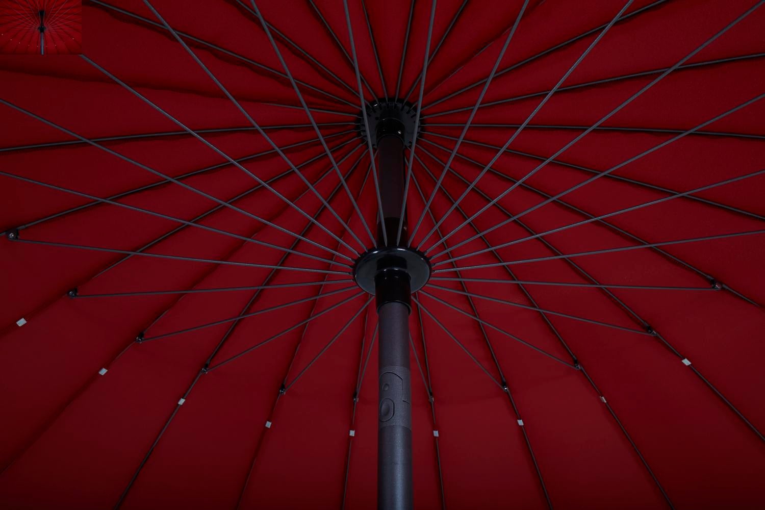 Shanghai parasol Red