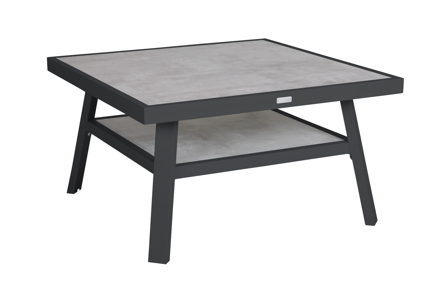 Samvaro Low coffee table Anthracite/Grey