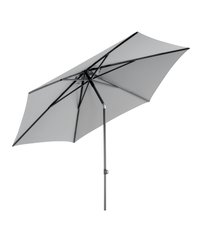 Poppi parasol Anthracite/grey