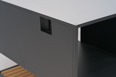 Prep outdoor Kitchen Black