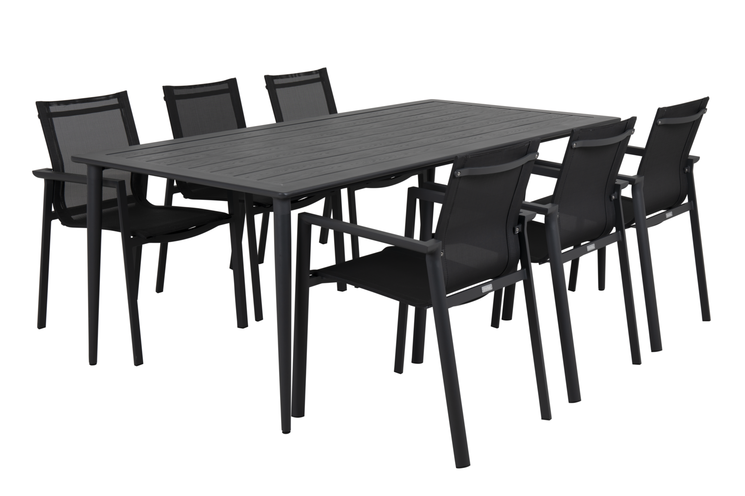 Delia armchair Anthracite/Black