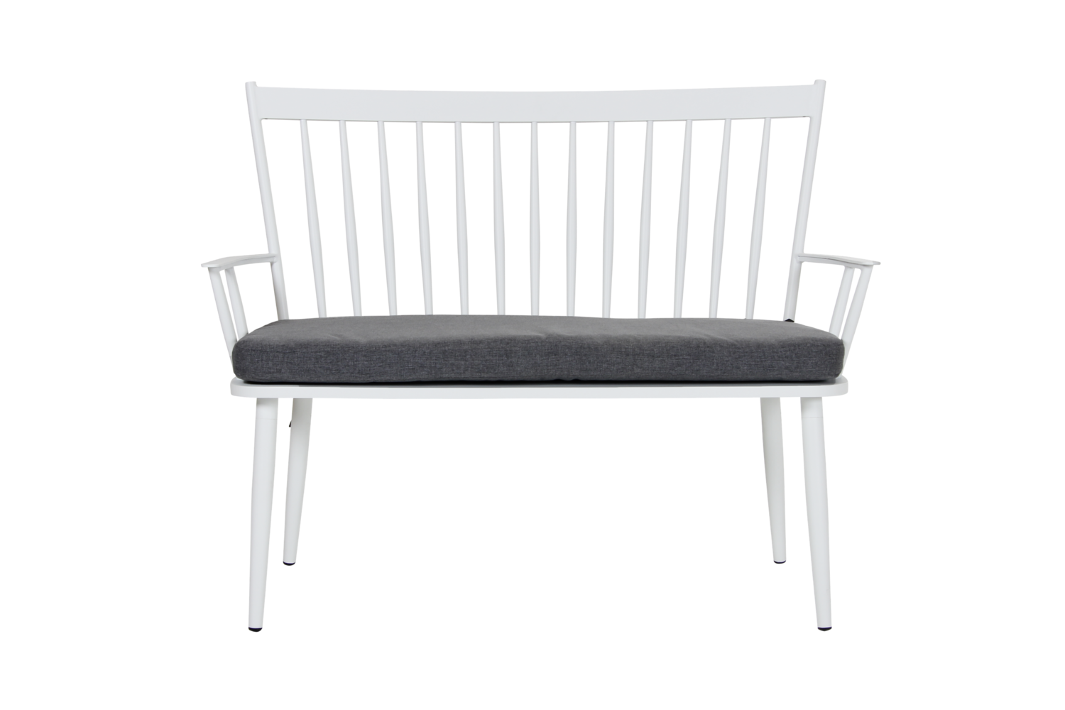 Alvena 2-seater sofa White