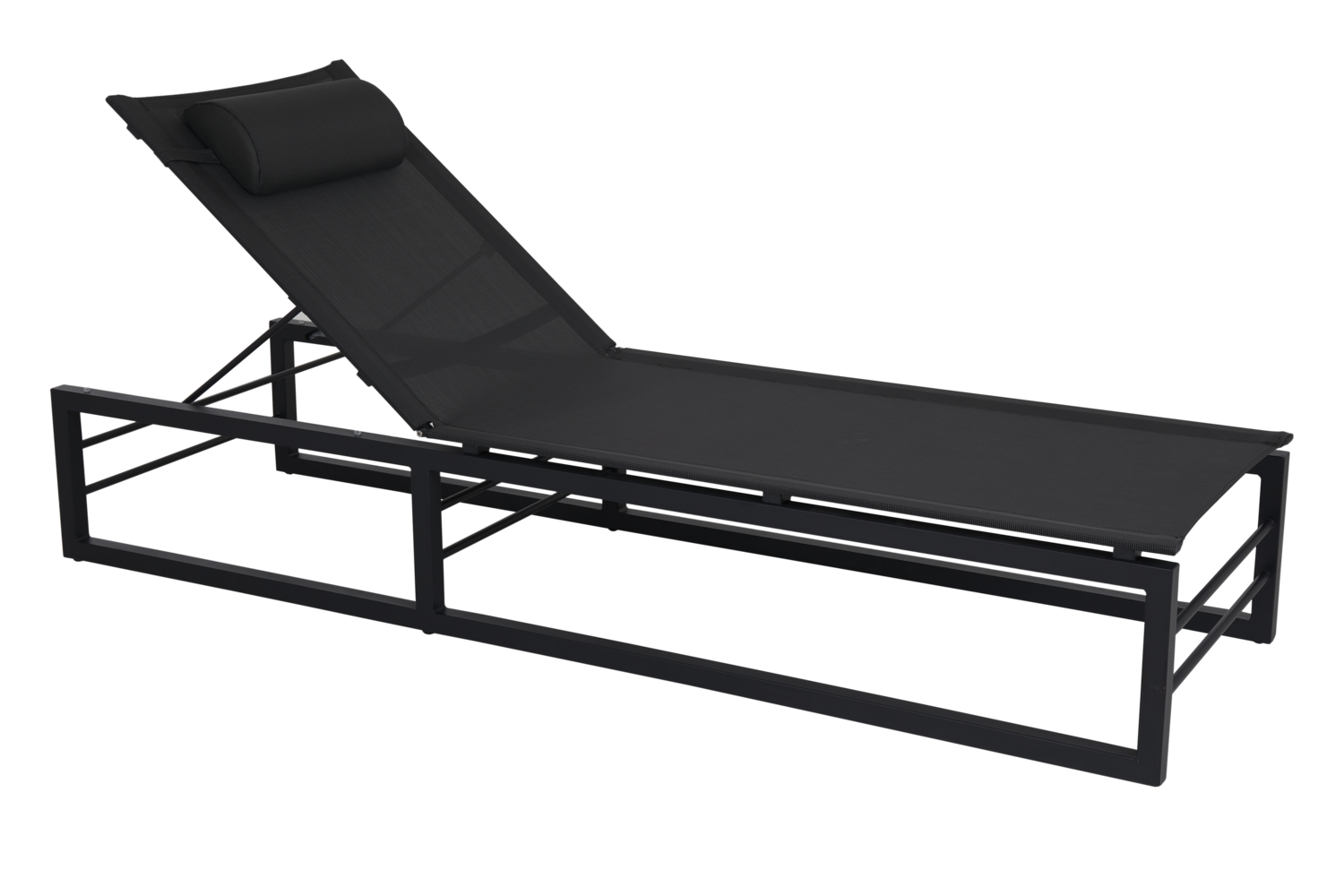 Vevi lounger Black/black