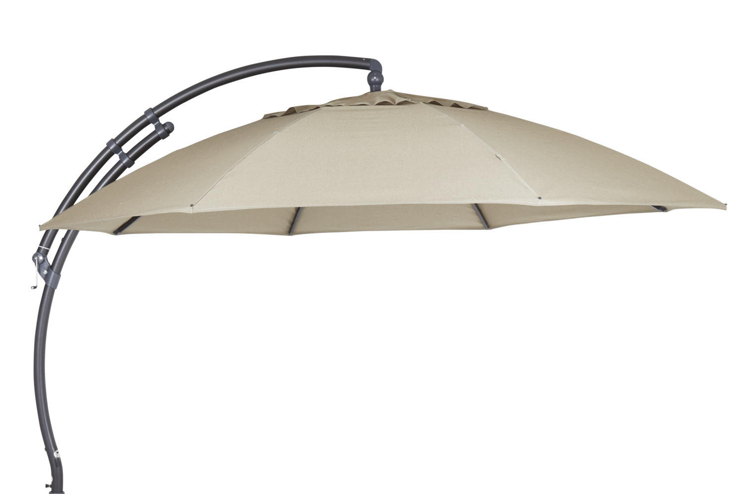 Easy Sun hanging parasol Anthracite/Sand