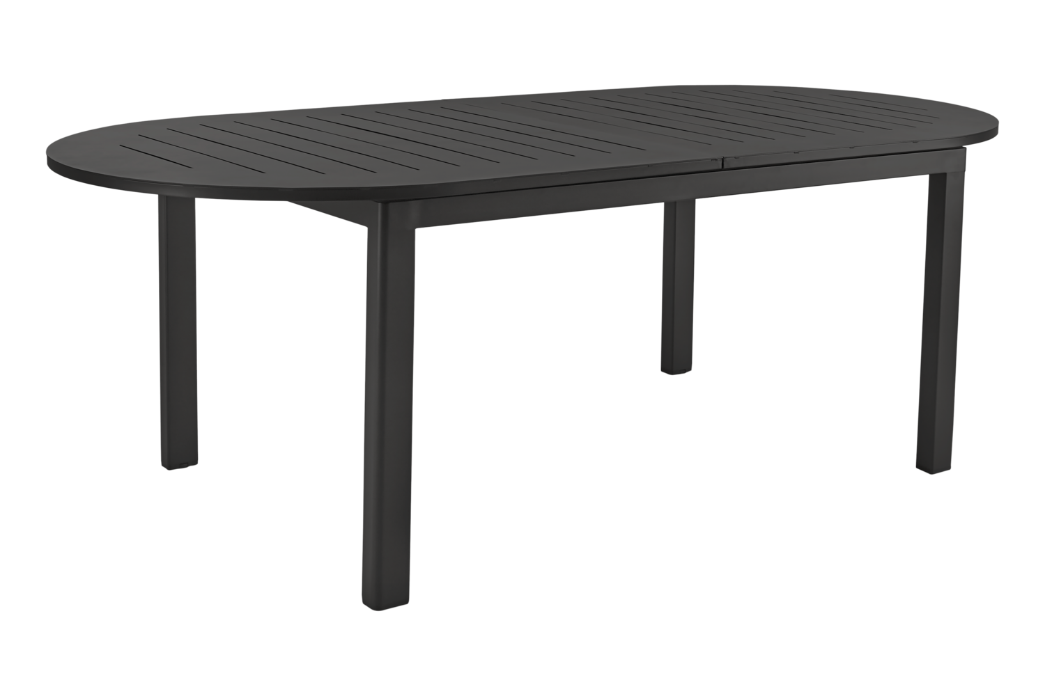 Lomma Elipse dining table Black