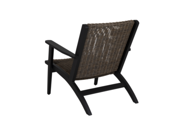 Kira lounge chair Black/rustic