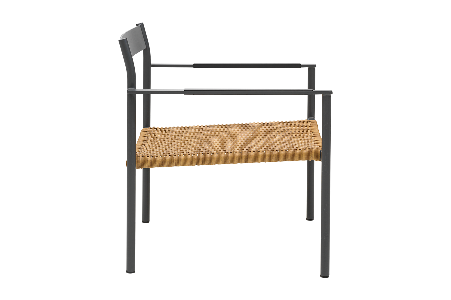 DK lounge chair Anthracite/Natur