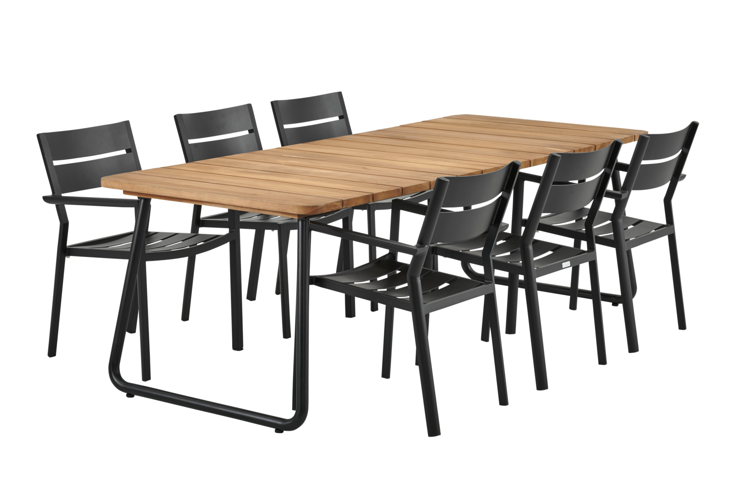 Delia armchair Black