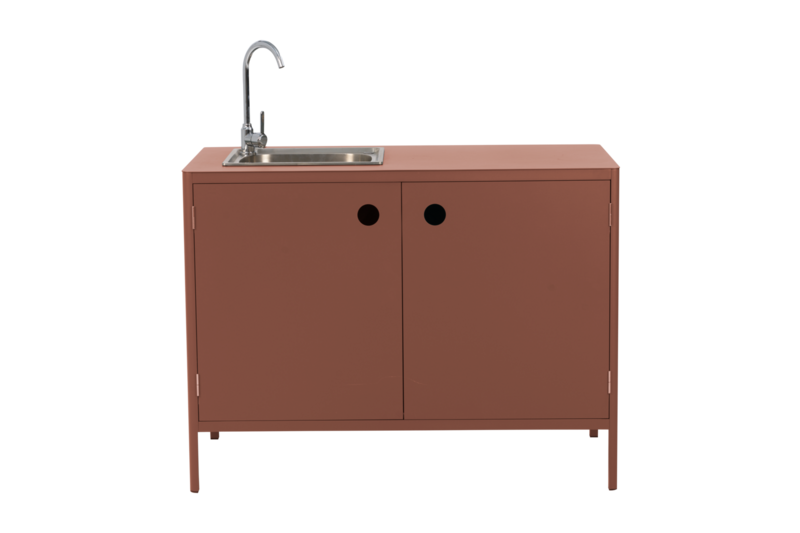 Kelia outdoor Kitchen Zin Red