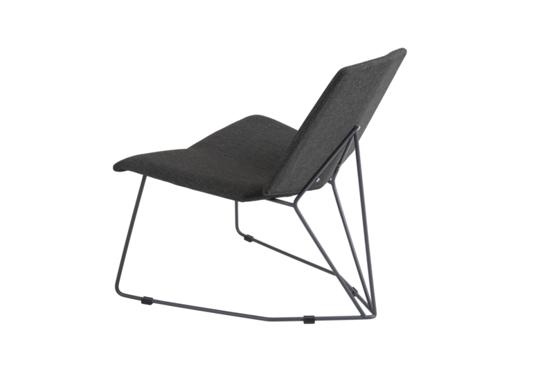 Pollux armchair Anthracite/Nearly black