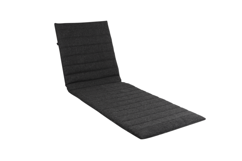 Gotland lounger cushion Black