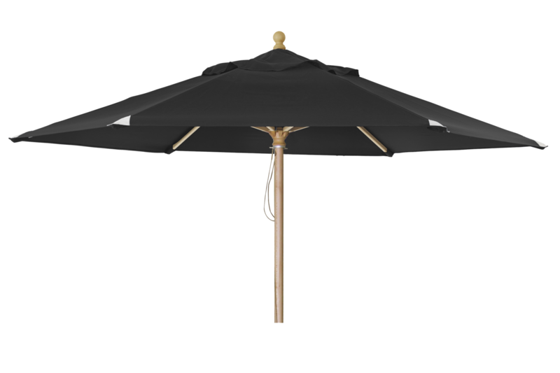 Reggio parasol Natural colored/black