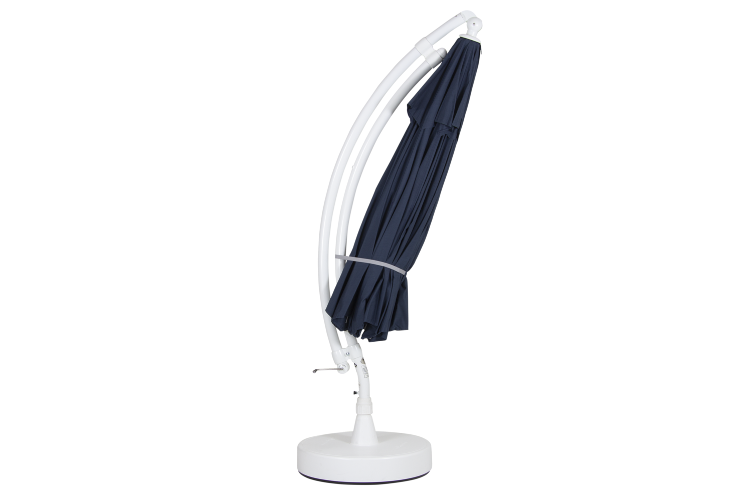 Easy Sun hanging parasol White/blue