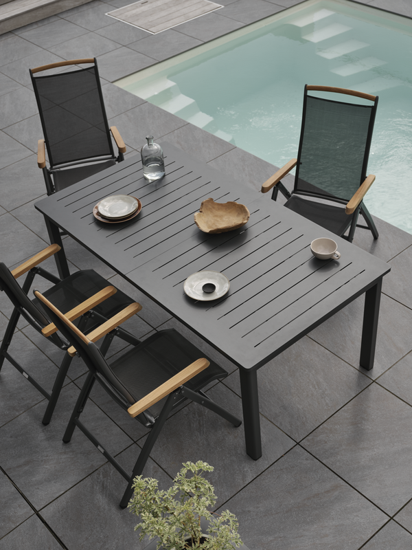 Lomma dining table Anthracite