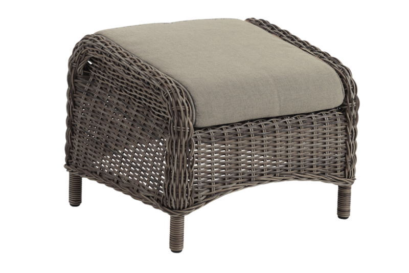 Evita footstool Rustic