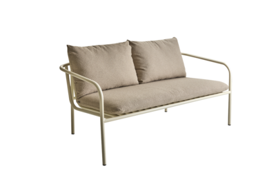 Bendt 2-seater sofa Pearl White/Teddy Beige