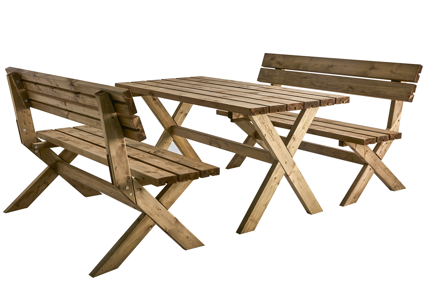 Tallbacken set Brown