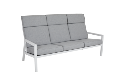 Belfort 3-seater sofa White/Pearl grey