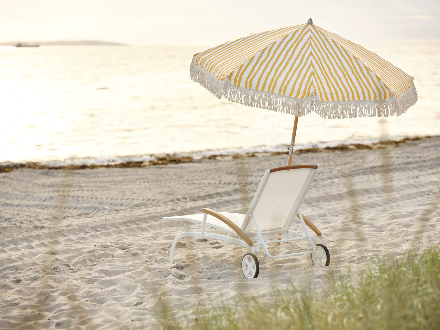 Andy lounger White/Off-white