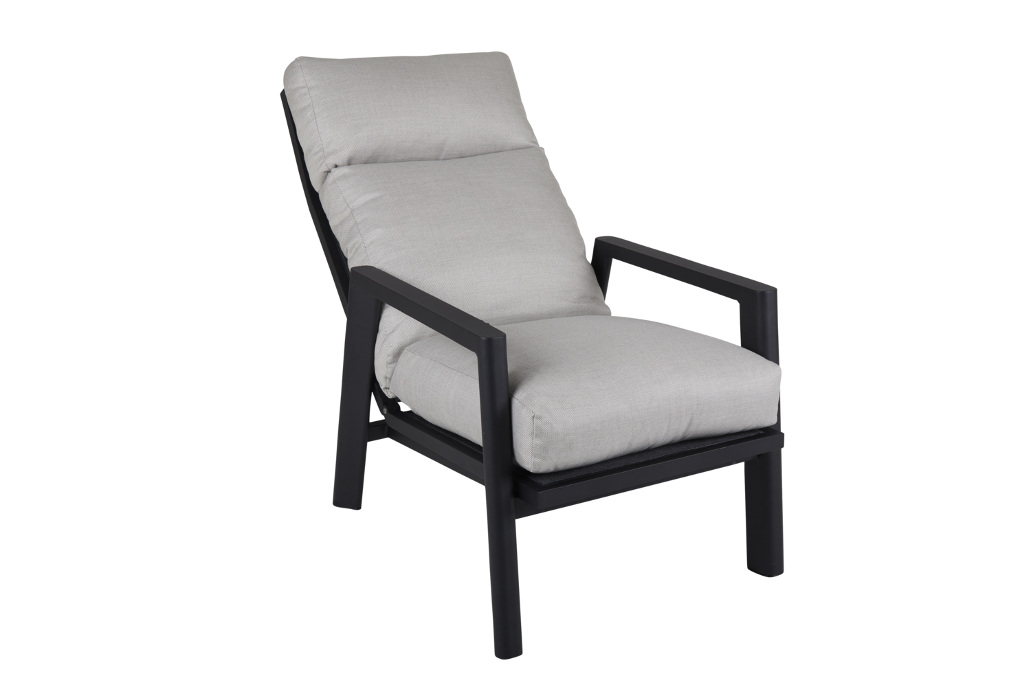 Slide position armchair Black/Ash